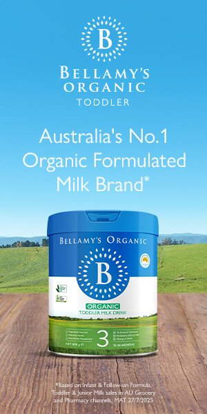 Bellamy's Organic Advertisement