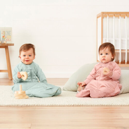 ergoPouch Sheeting Sleeping Bag 3.5 Tog Tell Me Baby