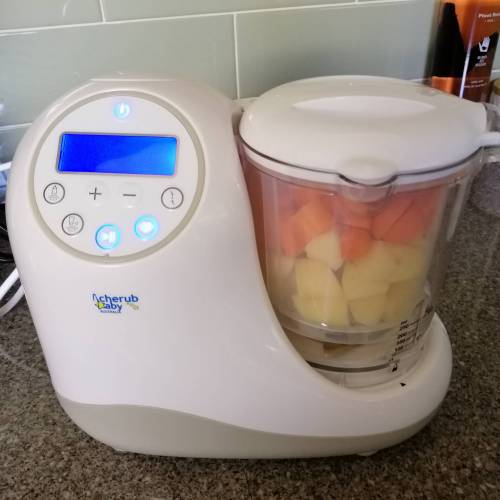 cherub baby steamer blender baby food preparation unit