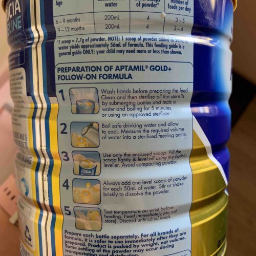 aptamil gold stage 1