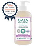 TMB Awards 2026 Highest Rated Baby Wash - GAIA Natural Baby Sleeptime Bath