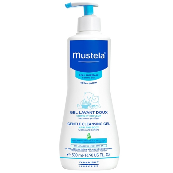 mustela gentle cleansing gel 200ml
