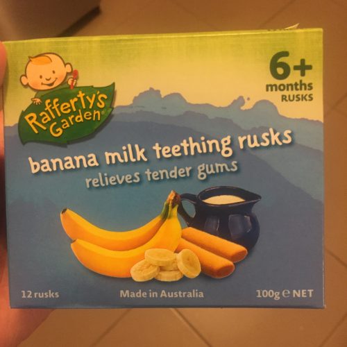 Raffertys Garden Banana Milk Teething Rusks Reviews Tell Me Baby