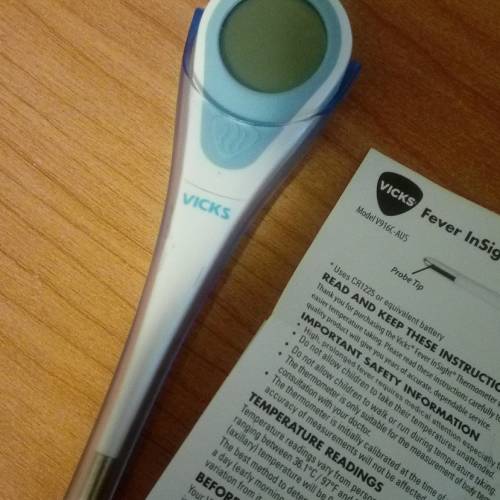 Vicks Fever Insight Thermometer Reviews Tell Me Baby