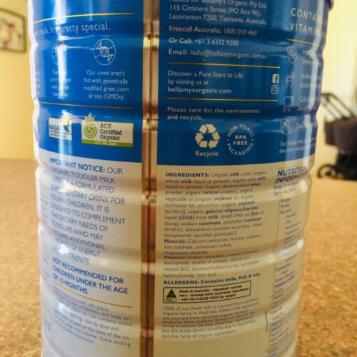 Bellamy's Organic Step 3 Toddler Milk Drink | Reviews - Tell