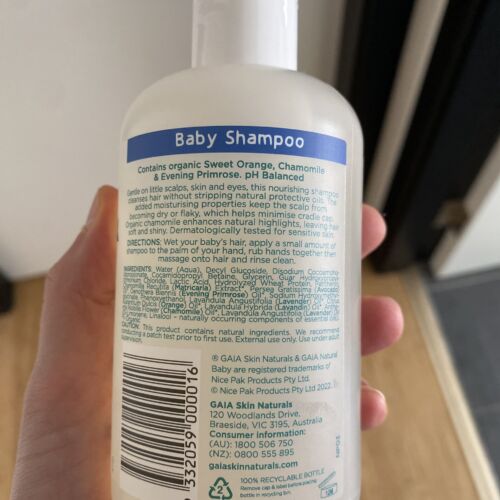 GAIA Natural Baby Shampoo Tell Me Baby