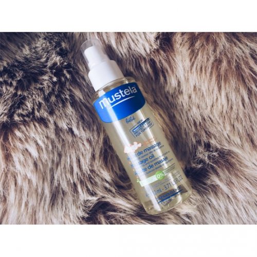 mustela baby hair oil