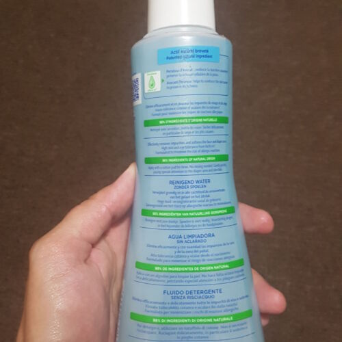 mustela waterless cleanser