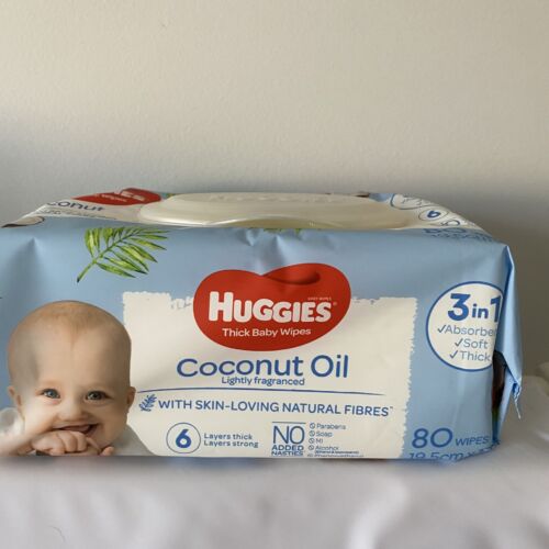 Huggies Thick Baby Wipes Coconut Oil Tell Me Baby