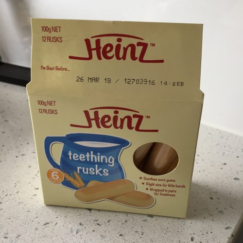 heinz baby teething rusks