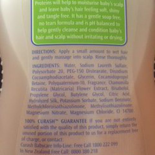 curash baby shampoo