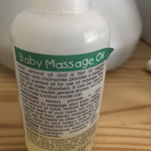 gaia baby massage oil coles