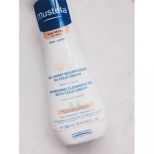 mustela cold cream cleansing gel