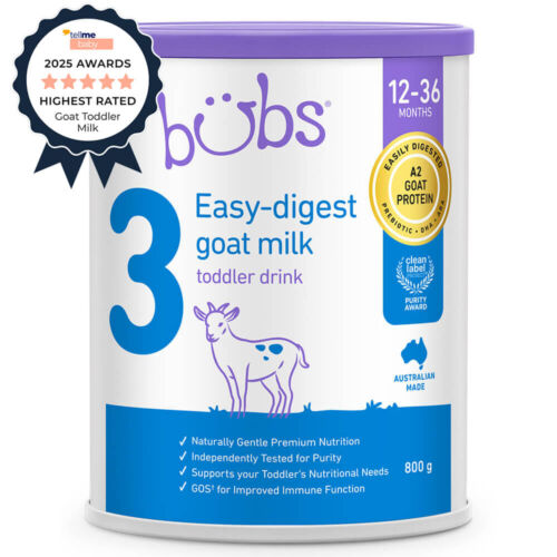 バブス ヤギミルク bubs Easy-digest Goat Milk 3 Bubs Easy Digest Goat Infant Formula Powder - 20oz : Target