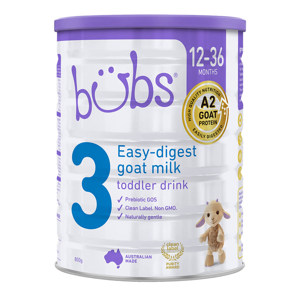 Bubs Easy Digest Goat Milk Toddler Drink Stage 3 Reviews Tell Me Baby