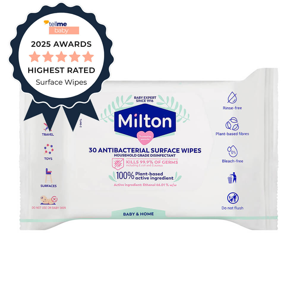 Toallitas Desinfectantes Superficies Milton Antibacterial Surface