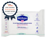 TMB Awards 2026 Highest Rated Surface Wipes - Milton Antibacterial Surface Wipes