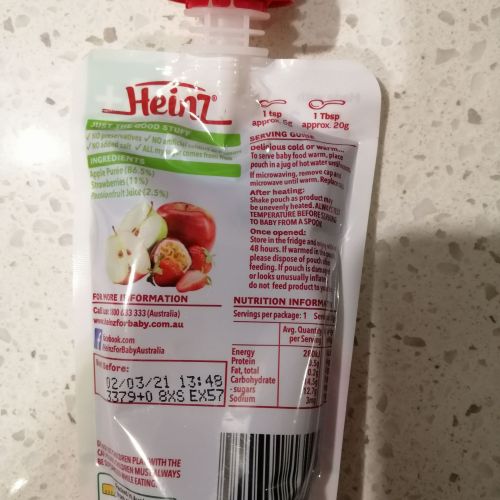 heinz baby food reviews