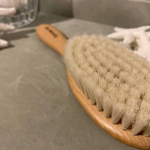 pure baby hair brush