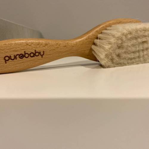 pure baby hair brush