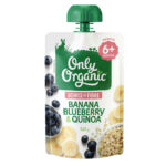 Only Organic Banana Blueberry & Quinoa 6m+ 120g (2025)