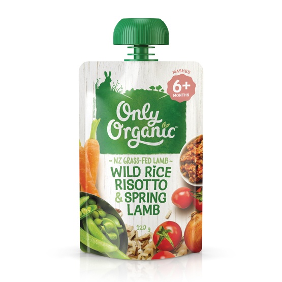 Only Organic Wild Rice Risotto & Spring Lamb 6m+ Reviews Tell Me Baby