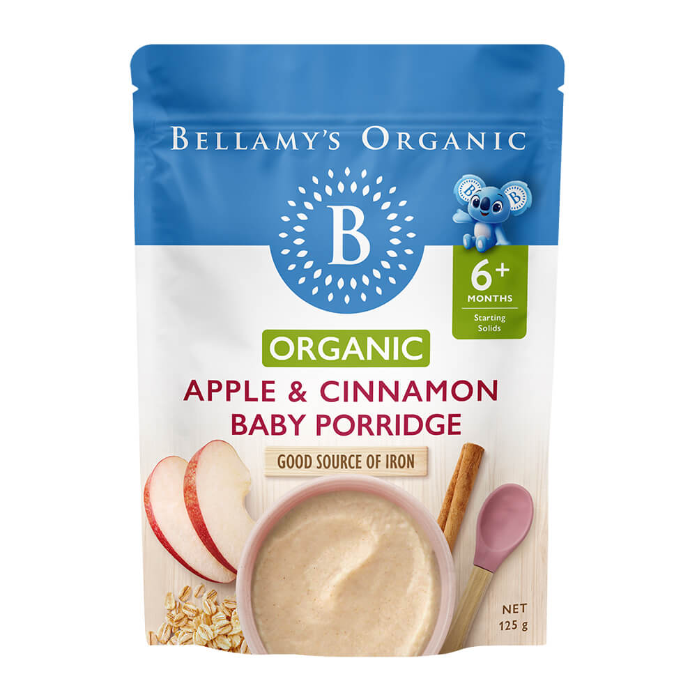 Bellamy's Organic Apple & Cinnamon Baby Porridge 6m+ Reviews