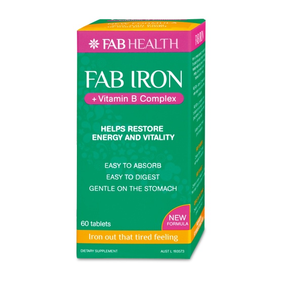 FAB IRON + Vitamin B Complex Reviews Tell Me Baby
