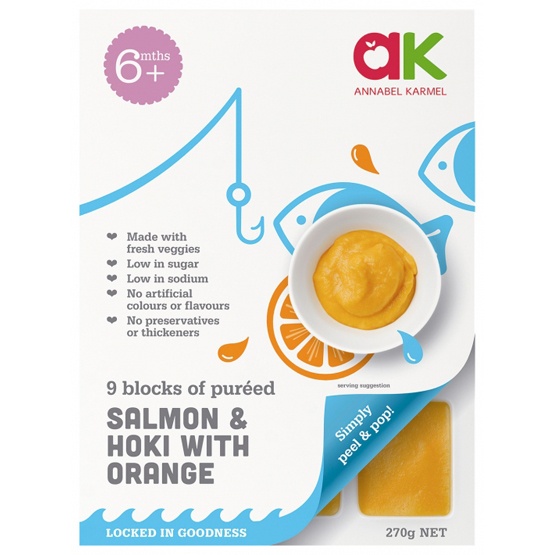 Annabel Karmel Salmon & Hoki Puree Stage 2 Reviews Tell Me Baby