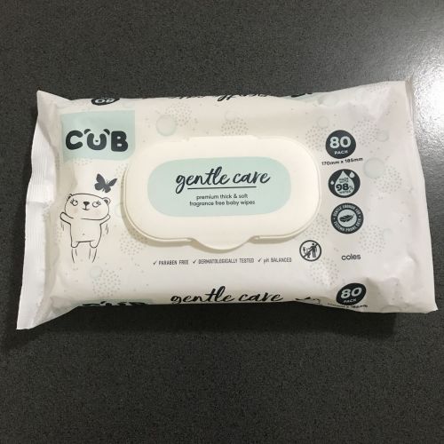 cub baby wipes