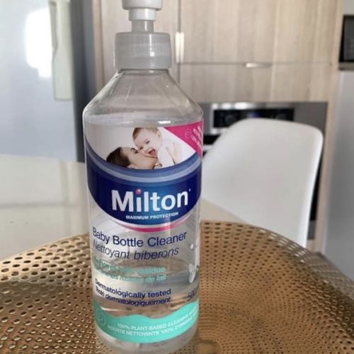 milton bottle cleaner
