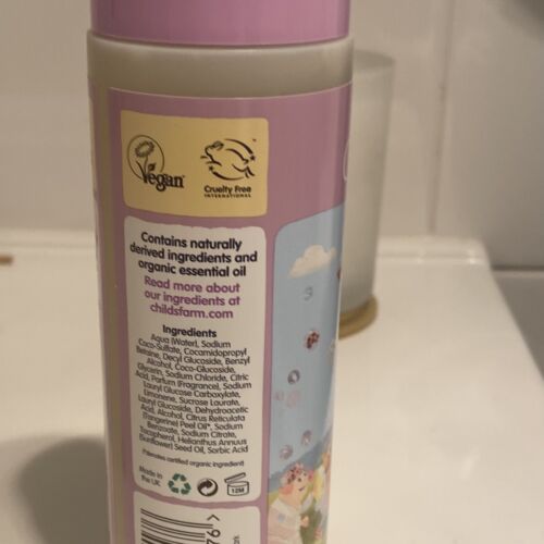 Childs Farm Organic Tangerine Bubble Bath Reviews Tell Me Baby