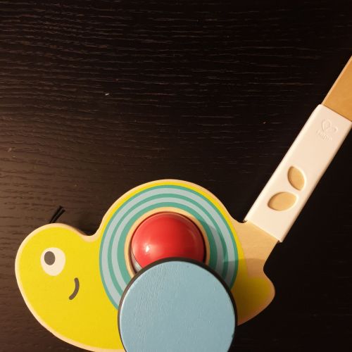 hape snail toy