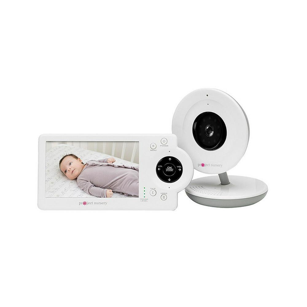 Project Nursery Video Baby Monitor System with Digital Zoom Camera