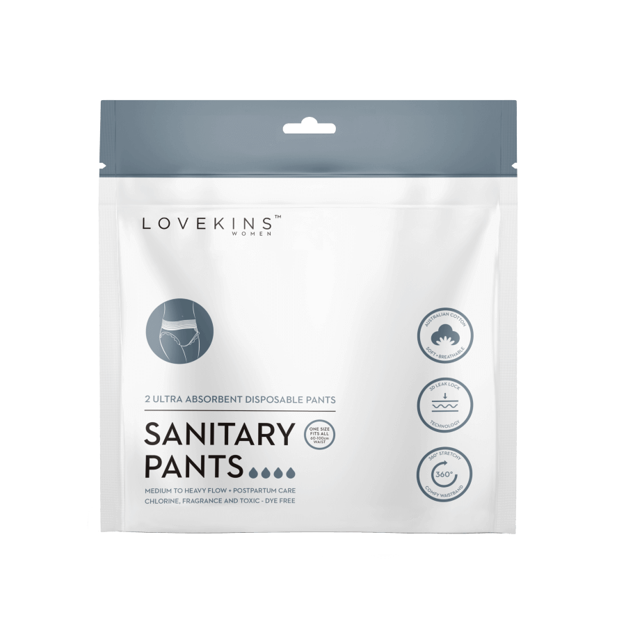 Lovekins Ultra Absorbent Sanitary Pants Reviews | Tell Me Baby