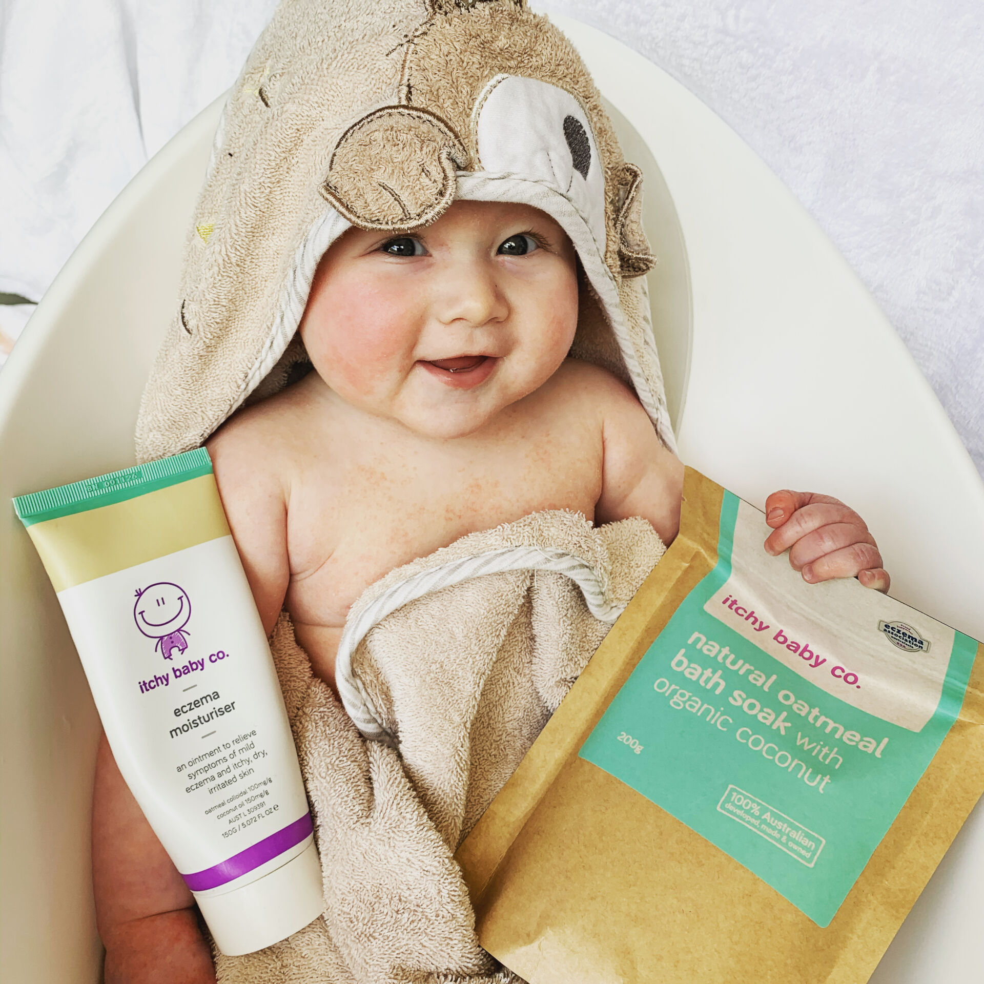 Itchy Baby Co Natural Oatmeal Bath Soak w/ Organic Coconut Reviews