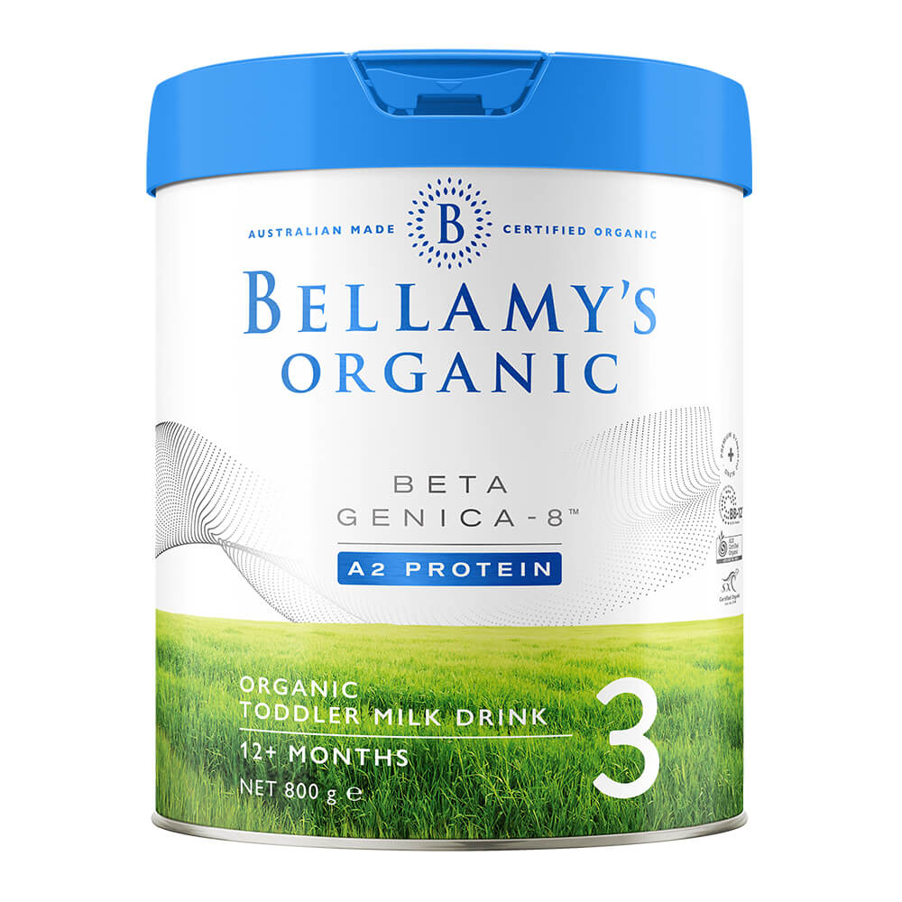 Bellamy’s 3 ベラミスOrganic Toddler Milk Bellamy's Organic Beta Genica-8 Step 3 Toddler Milk Drink Reviews
