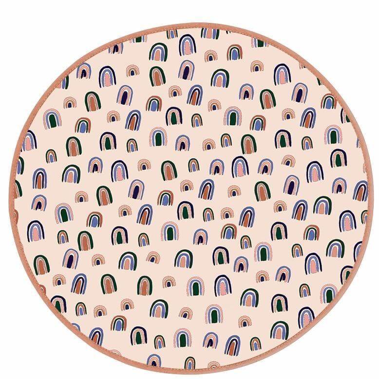Play Mat - Ochre Rainbow
