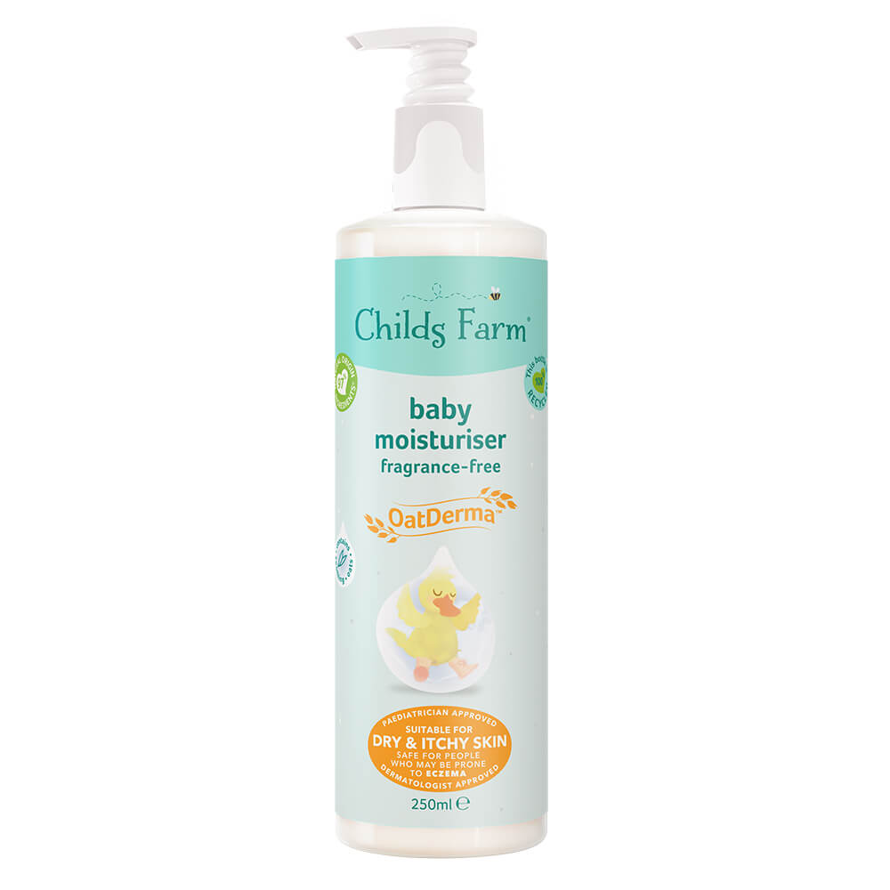 Childs Farm OatDerma Baby Moisturiser FragranceFree Reviews Tell Me Baby