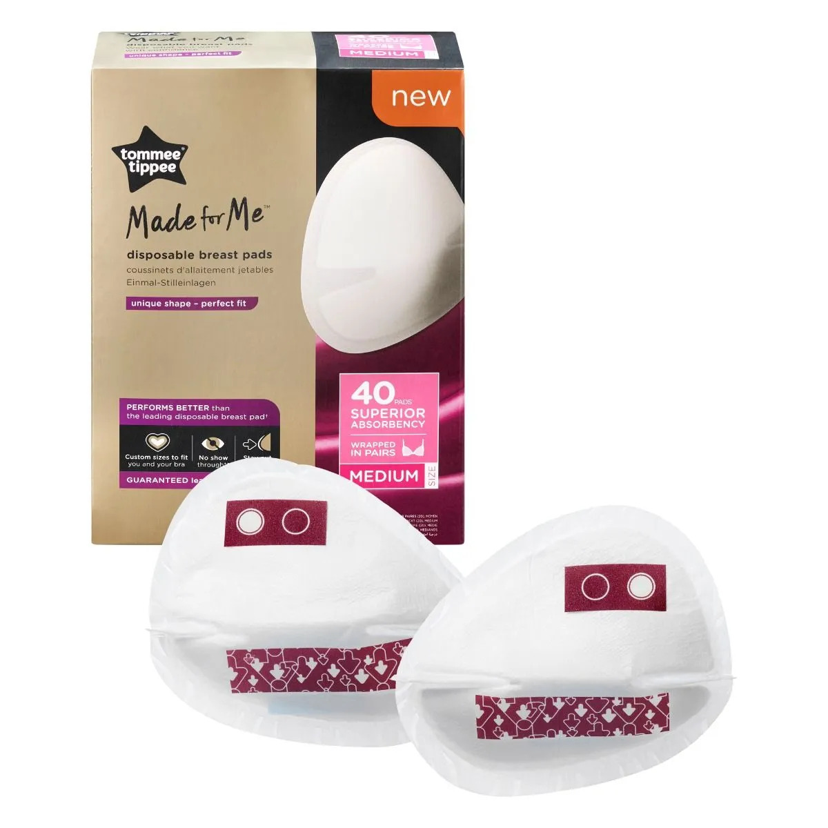 Tommee Tippee Made for Me Disposable Breast Pads Reviews Tell Me Baby