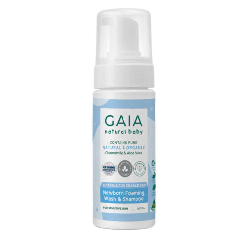 GAIA Newborn Foaming Wash & Shampoo Reviews Tell Me Baby