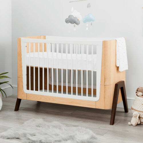 Gaia Baby Hera Cot Bed Natural Ash/Walnut Reviews Tell Me Baby