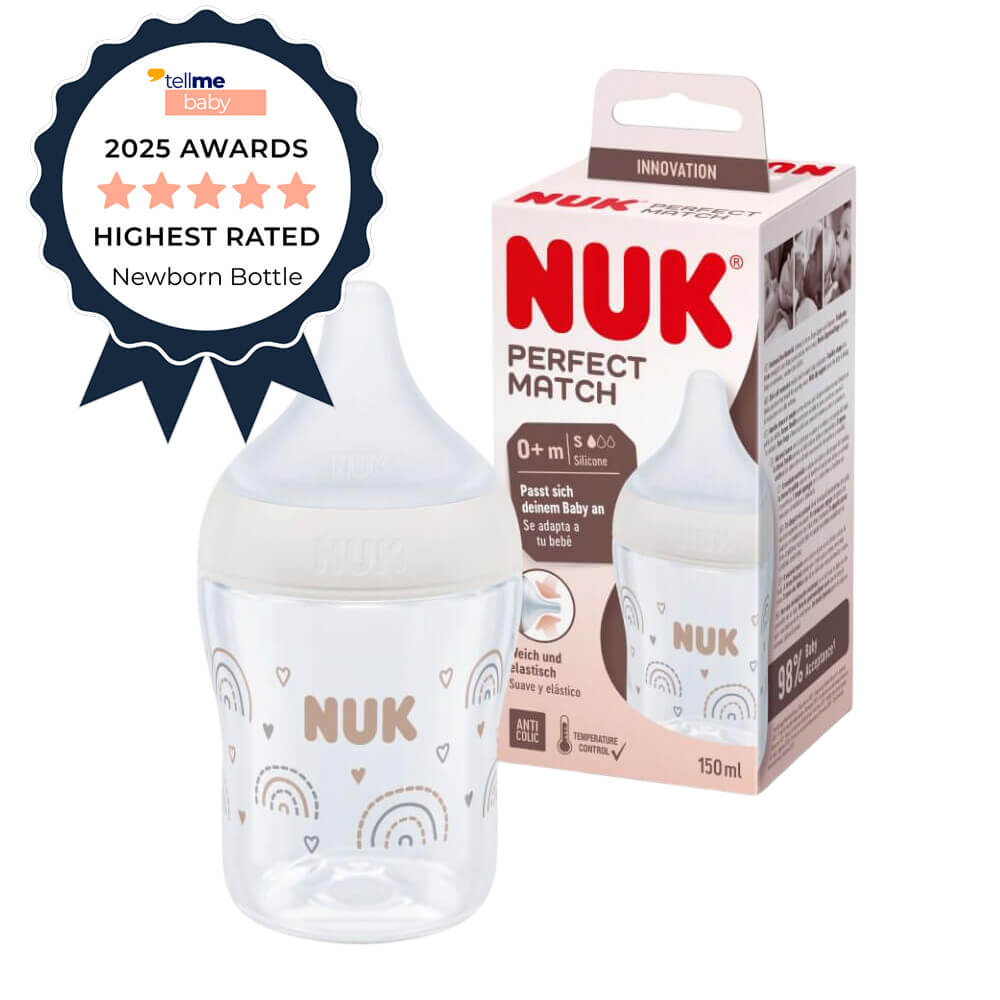 Anti Colic Nuk Silicone Bottles NUK Perfect Match Baby Bottle